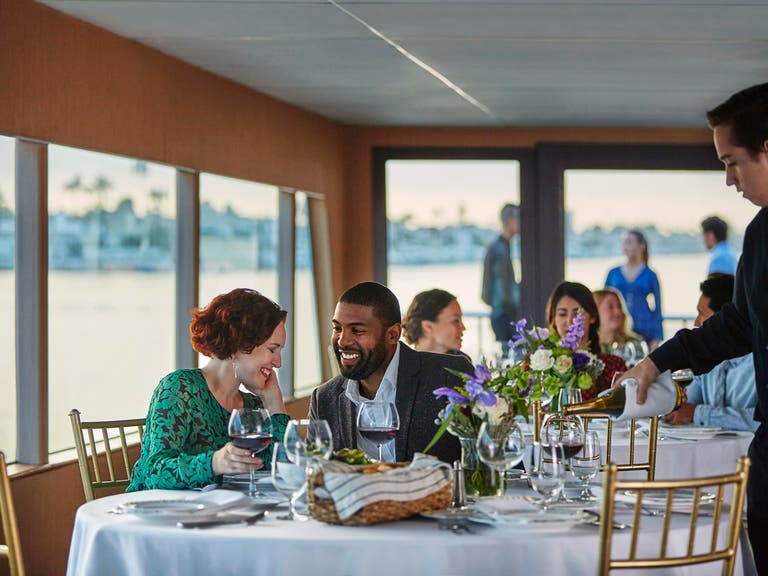 Hornblower Cruises and Events Couple Dining