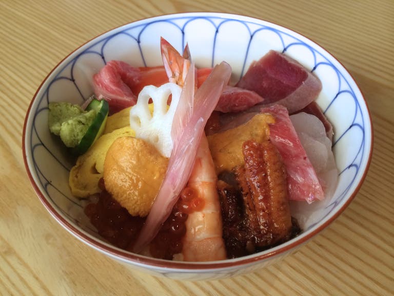 Sushi Tsujita Chirashi Bowl