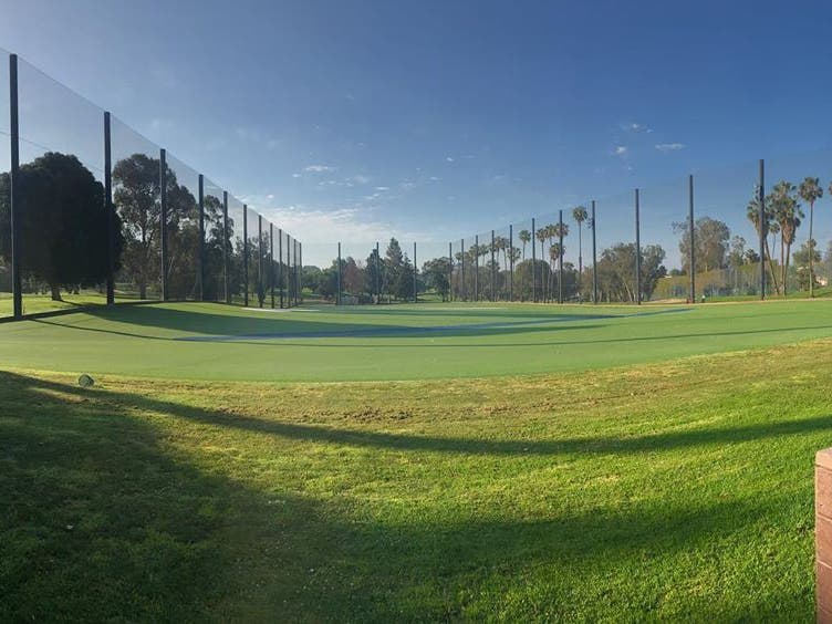 Rancho Park Golf Course driving range