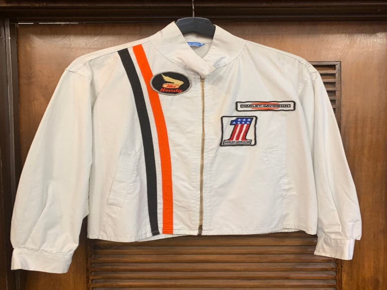 1960s men's "Champion" label motorcycle jacket