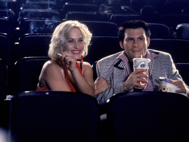 Christian Slater and Patricia Arquette in "True Romance" (1993)