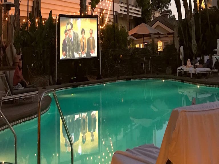 Poolside Cinema at Fairmont Miramar Hotel & Bungalows