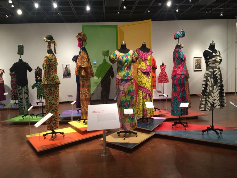 "African-Print Fashion Now!" exhibit at the Fowler Museum