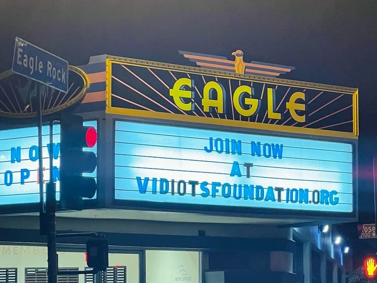 Vidiots at the Eagle Theatre in Eagle Rock