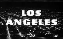"Los Angeles Plays Itself" title card