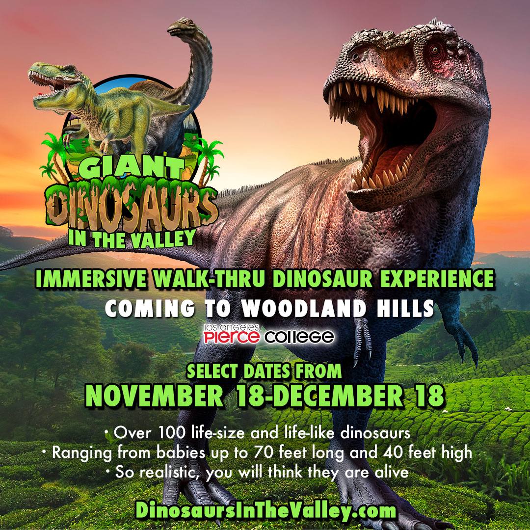 giant dinosaurs in the valley