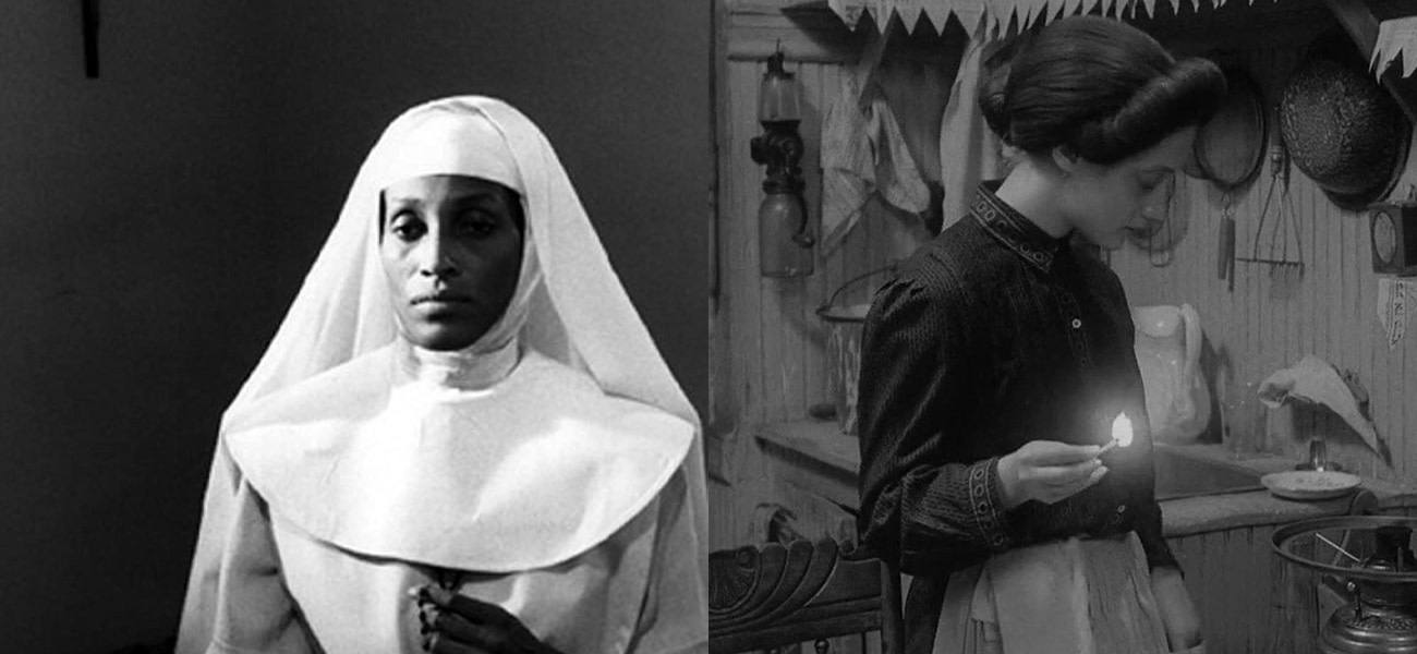Stills from Diary of an African Nun and Hester Street