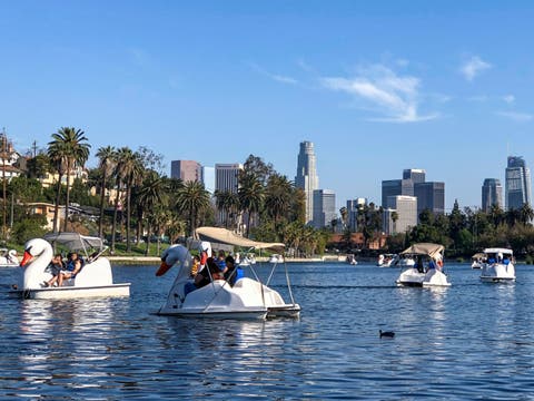 Echo Park Lake  Discover Los Angeles