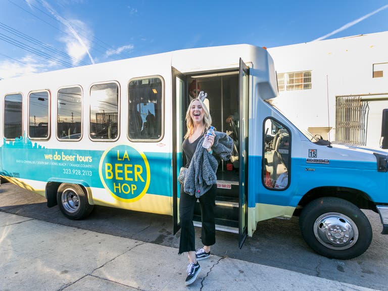 LA Beer Hop bus