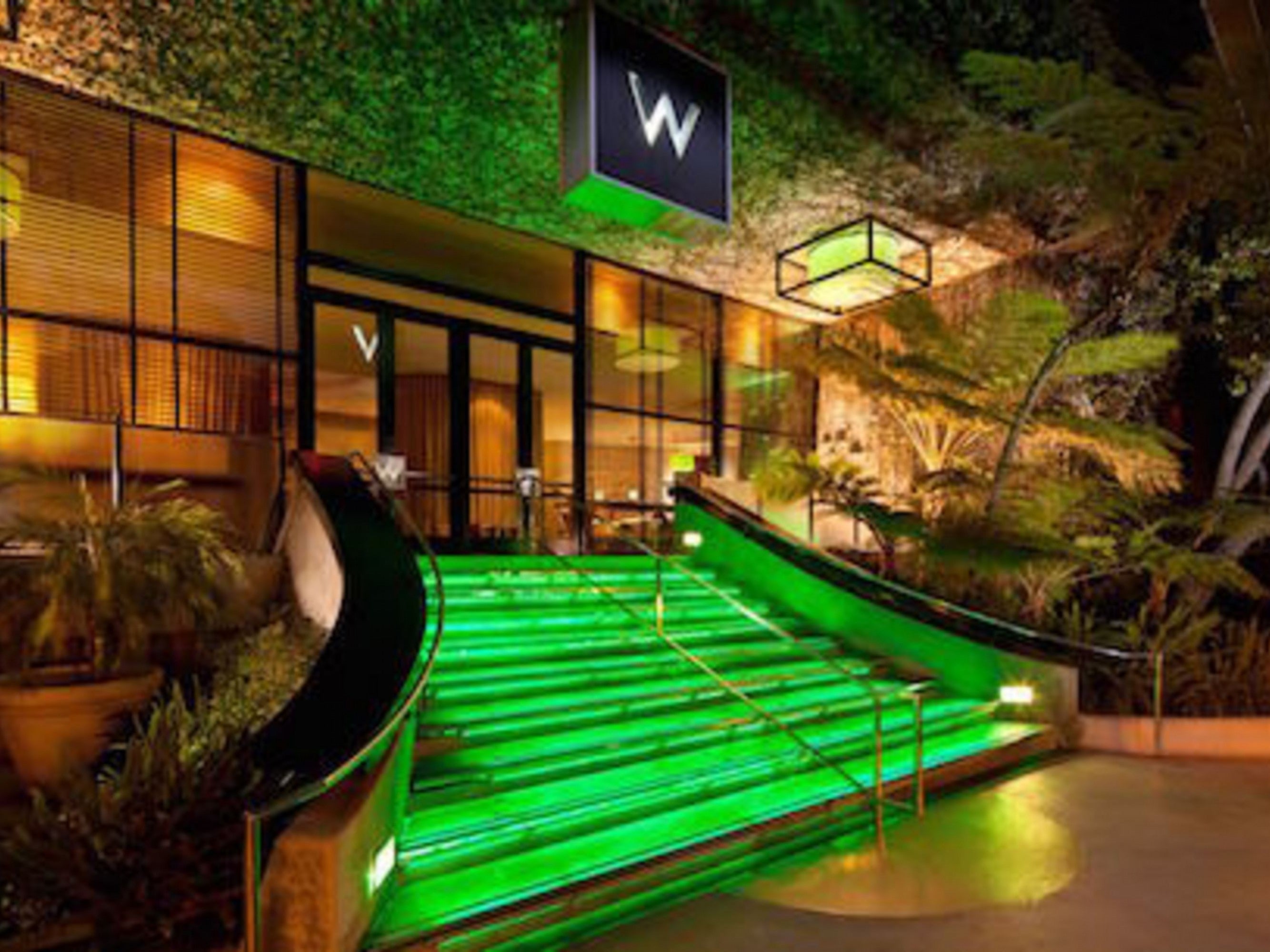 The W Westwood Living Room Bar Menu