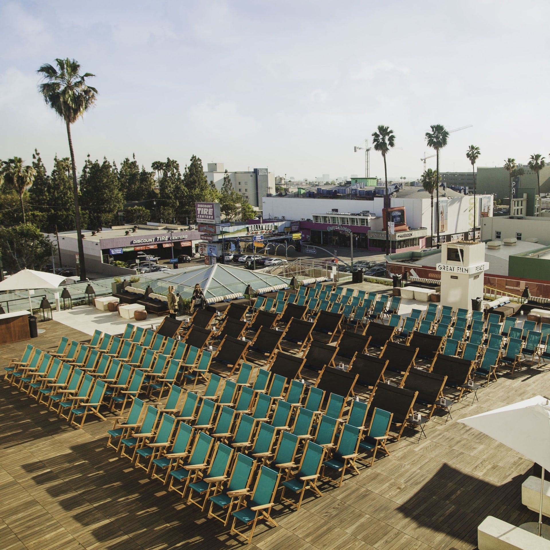 The DriveIn at Santa Monica Airport by Rooftop Cinema Club Discover