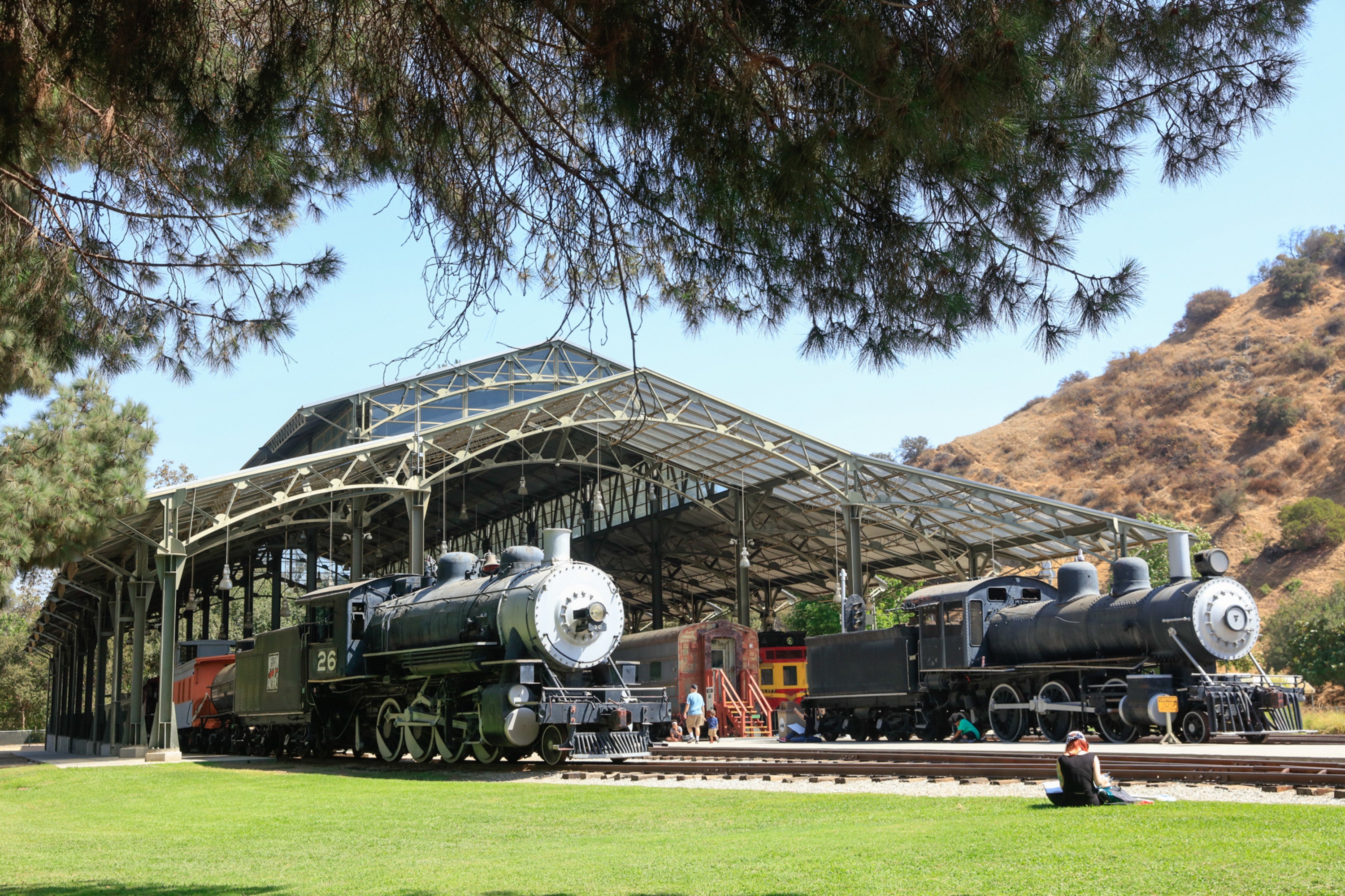 travel town train museum los angeles