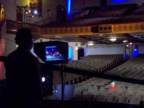 Warner Grand Theatre filming