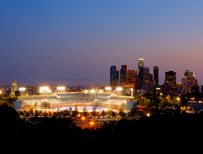 Panorámica del Dodger Stadium