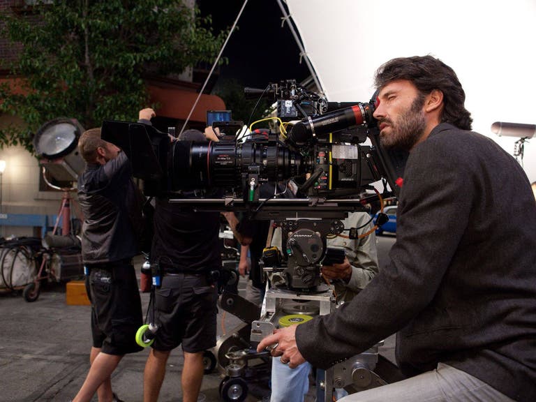 "Argo" star and director Ben Affleck behind the camera