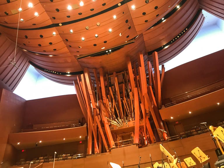 Pipe organ at Walt Disney Concert Hall