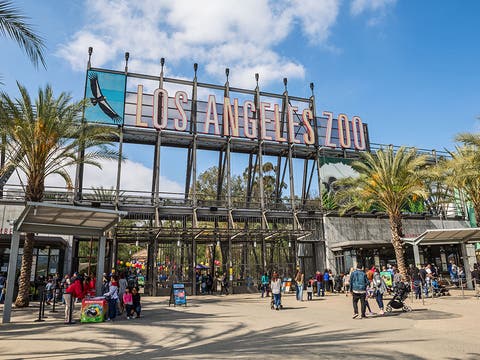 Los Angeles Zoo entrance