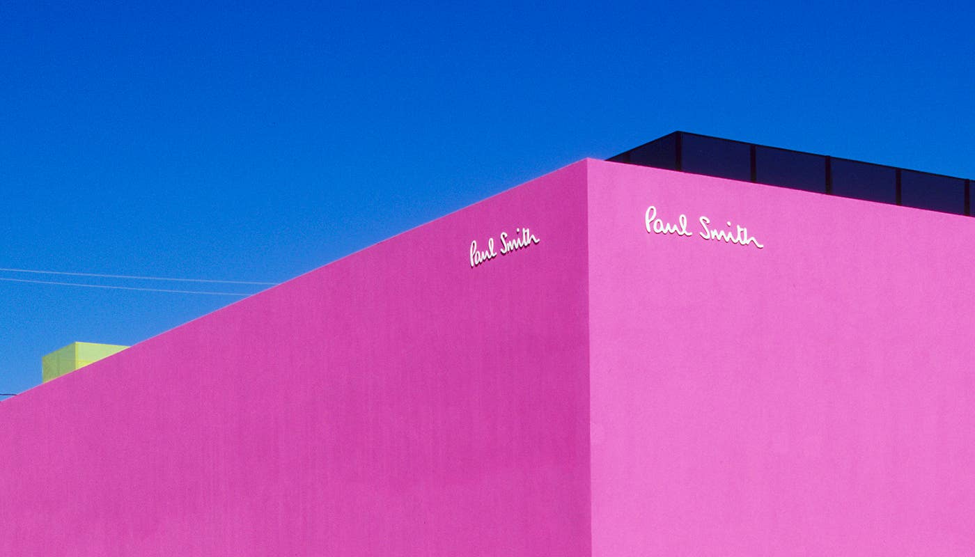 Paul Smith Pink Wall Melrose