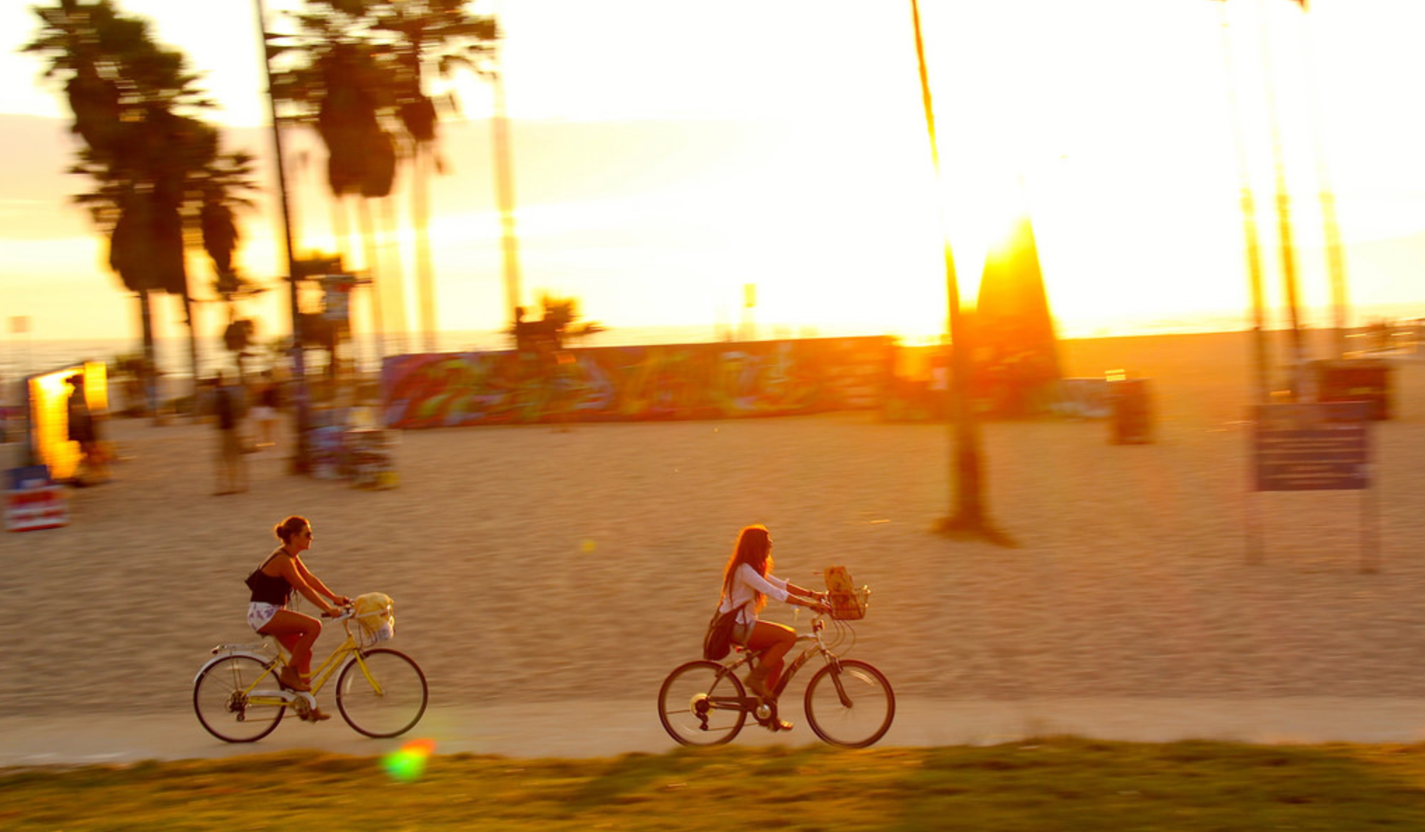 Venice Beach at sunset | Photo: Eric Demarcq, Discover Los Angeles Flickr Pool