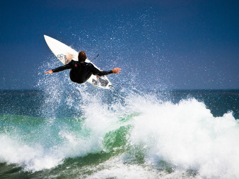 Leo Carrillo State Beach Surf Surfer
