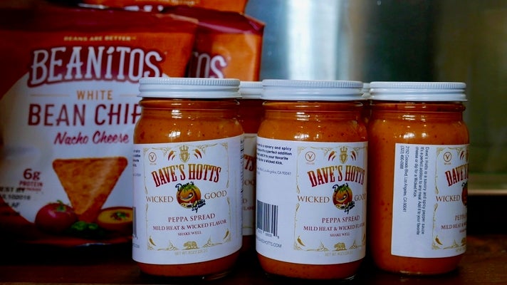 Dave’s Hotts Wicked Good Peppa Spread at Dave’s Chillin N Grillin | Photo by Joshua Lurie