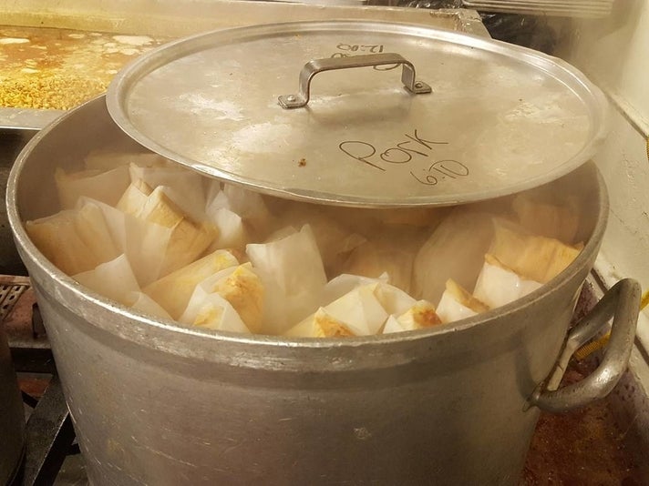 Los Cinco Puntos Steamed Tamales
