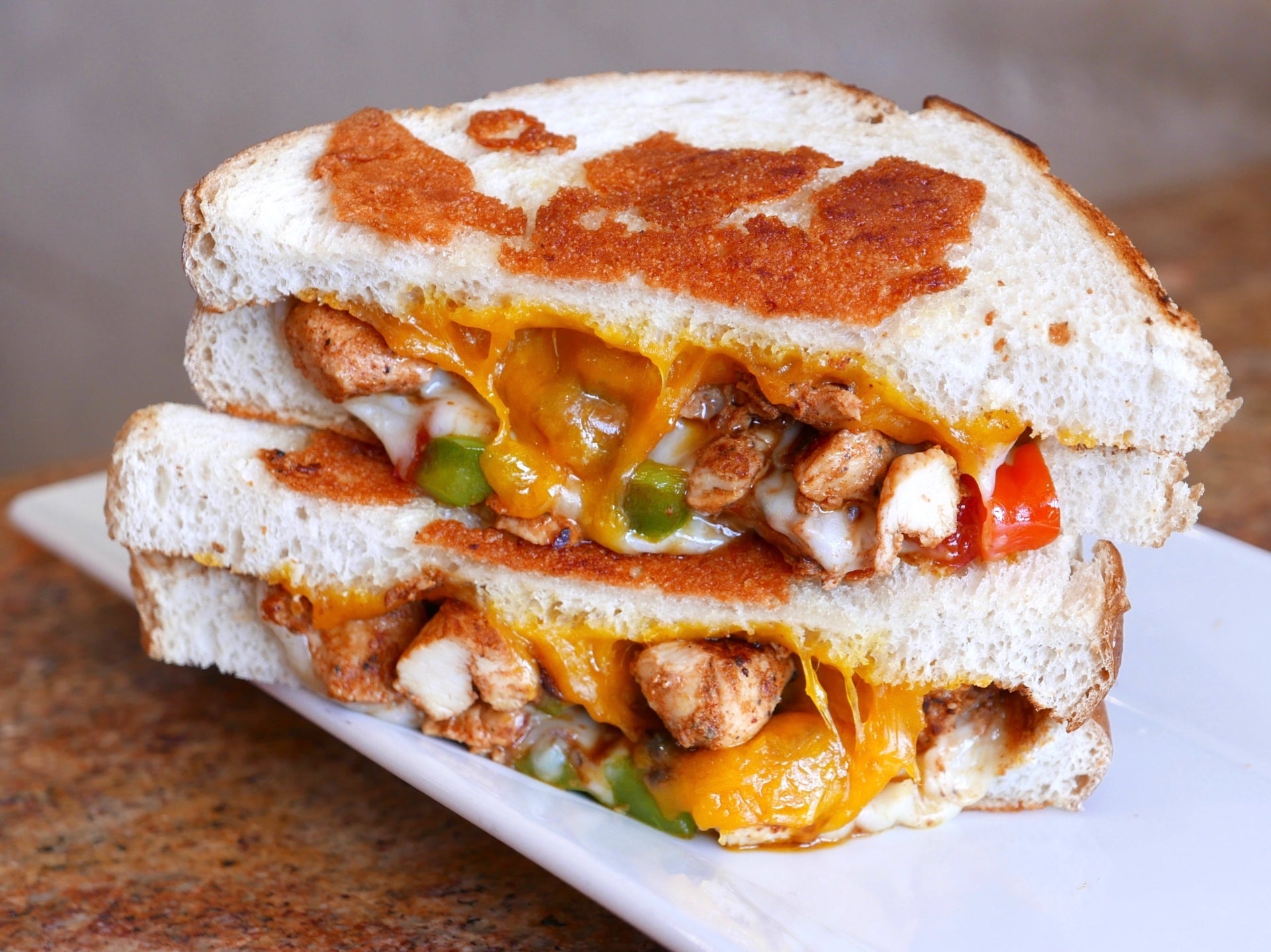 Grown-Up Grilled Cheese at Myke’s Café | Photo by Joshua Lurie