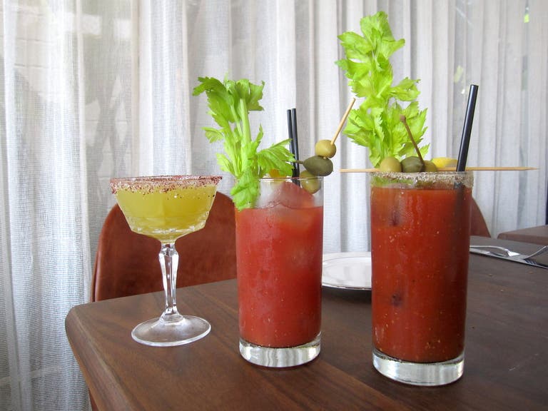 Bloody Marys at The Tasting Kitchen
