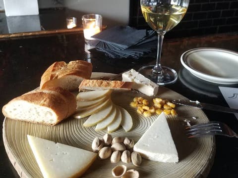 Canadian Riesling and Cheese Plate at Bar Covell