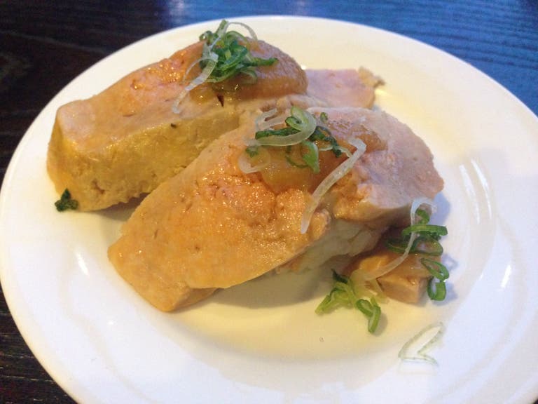 Ankimo (monkfish liver) with miso sauce at Echigo