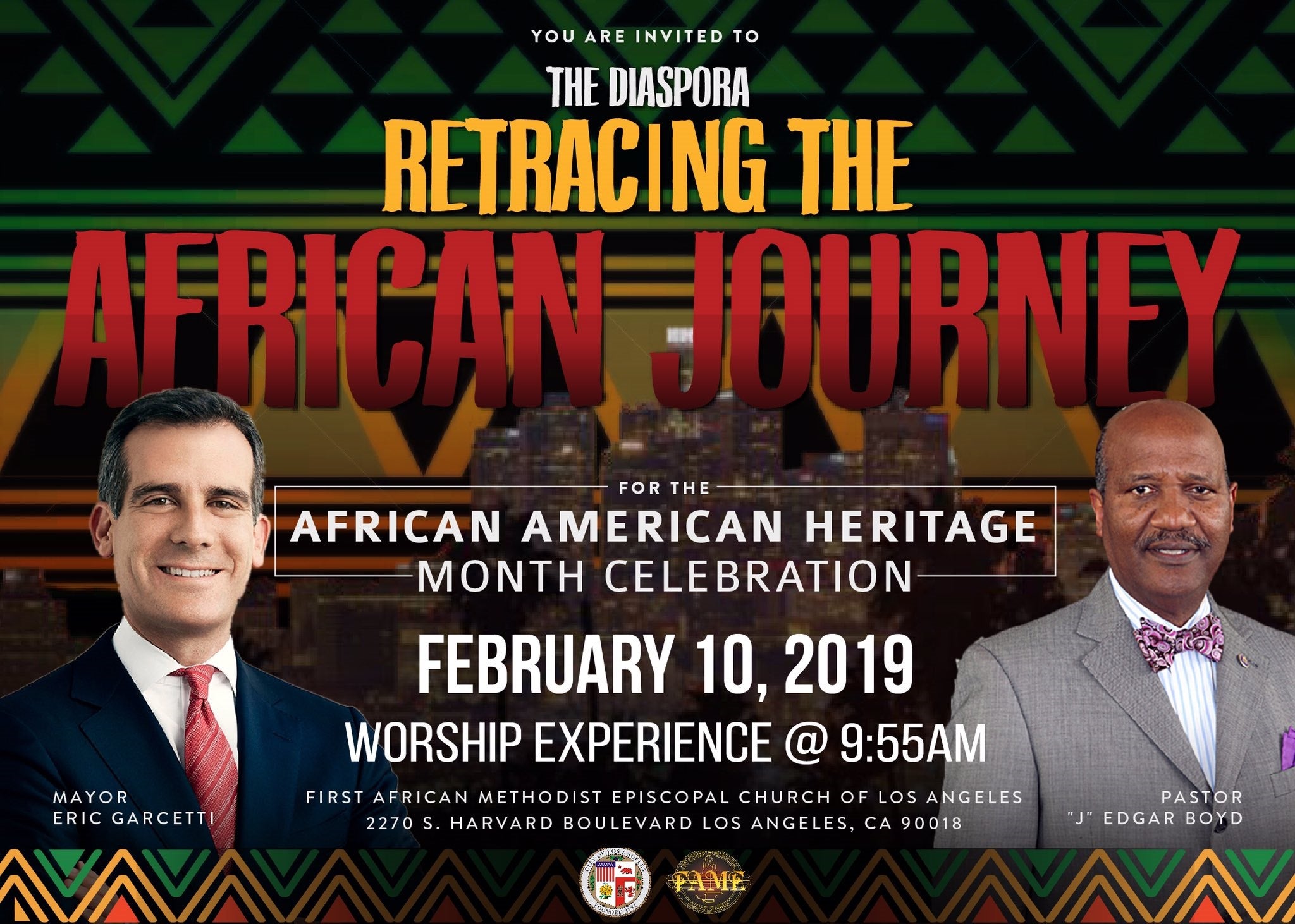 First AME Church Black History Month 2019
