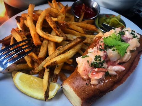 Lobster Roll à The Hungry Cat 