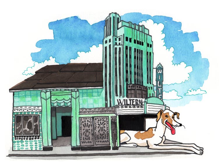 Greyhound at The Wiltern | Illustration by Max Kornell