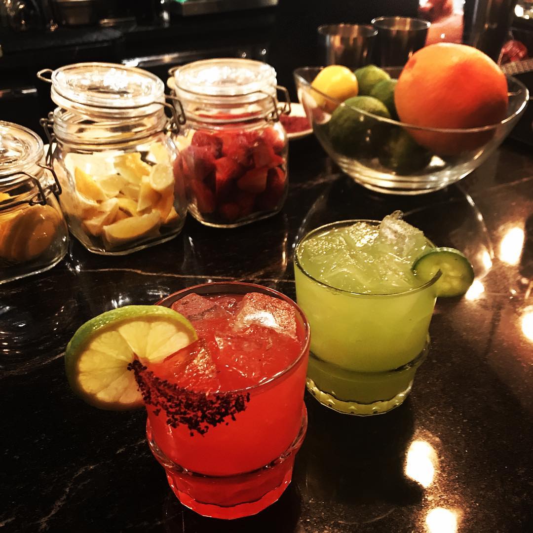 Cocktails at H Cafe in Koreatown