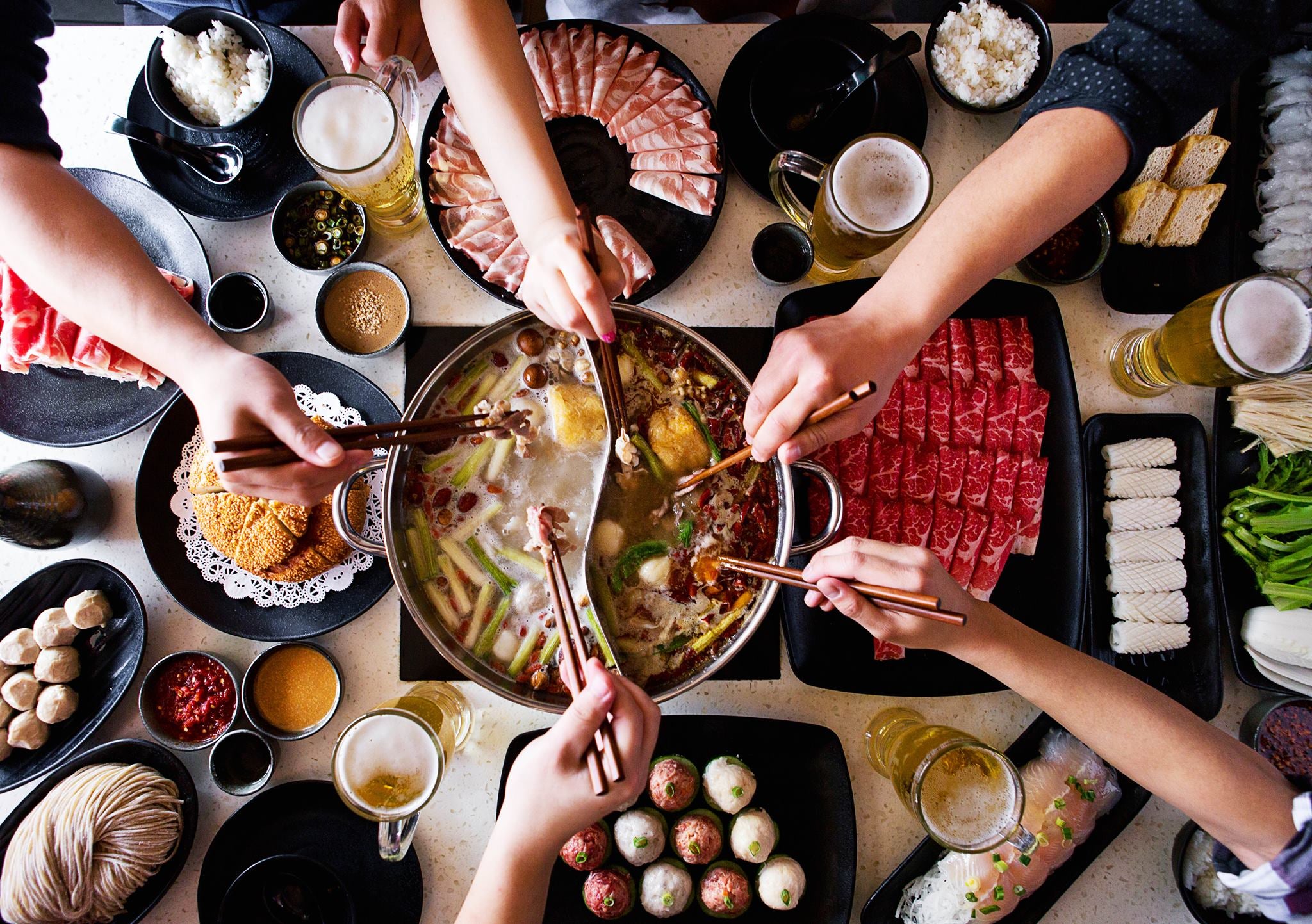 Chinese Hot Pot at Home - Canadian Beef