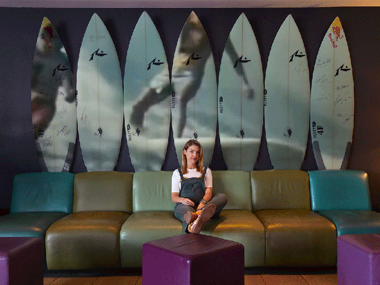 Hotel Irwin Surfboards Gif