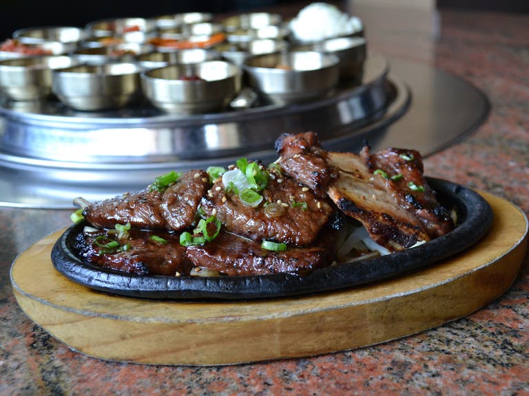 Short ribs at Genwa Korean BBQ | Photo by Joshua Lurie