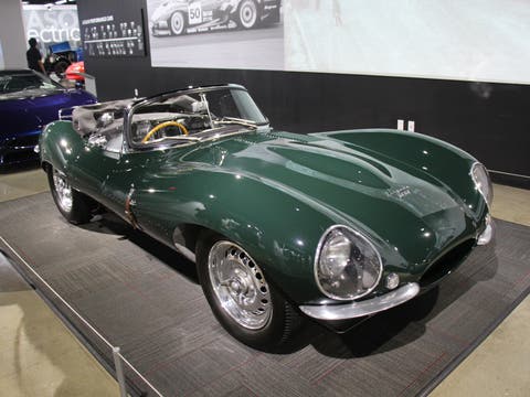 Steve McQueen's 1956 Jaguar XKSS at the Petersen Automotive Museum