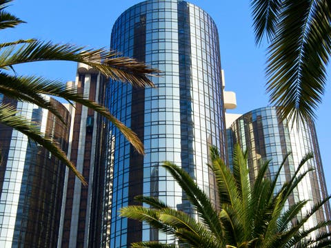 The Westin Bonaventure Hotel & Suites in Downtown L.A.