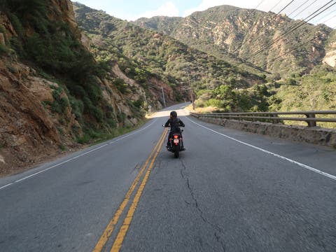 Malibu Canyon Motorcycle Ride Irena Murphy