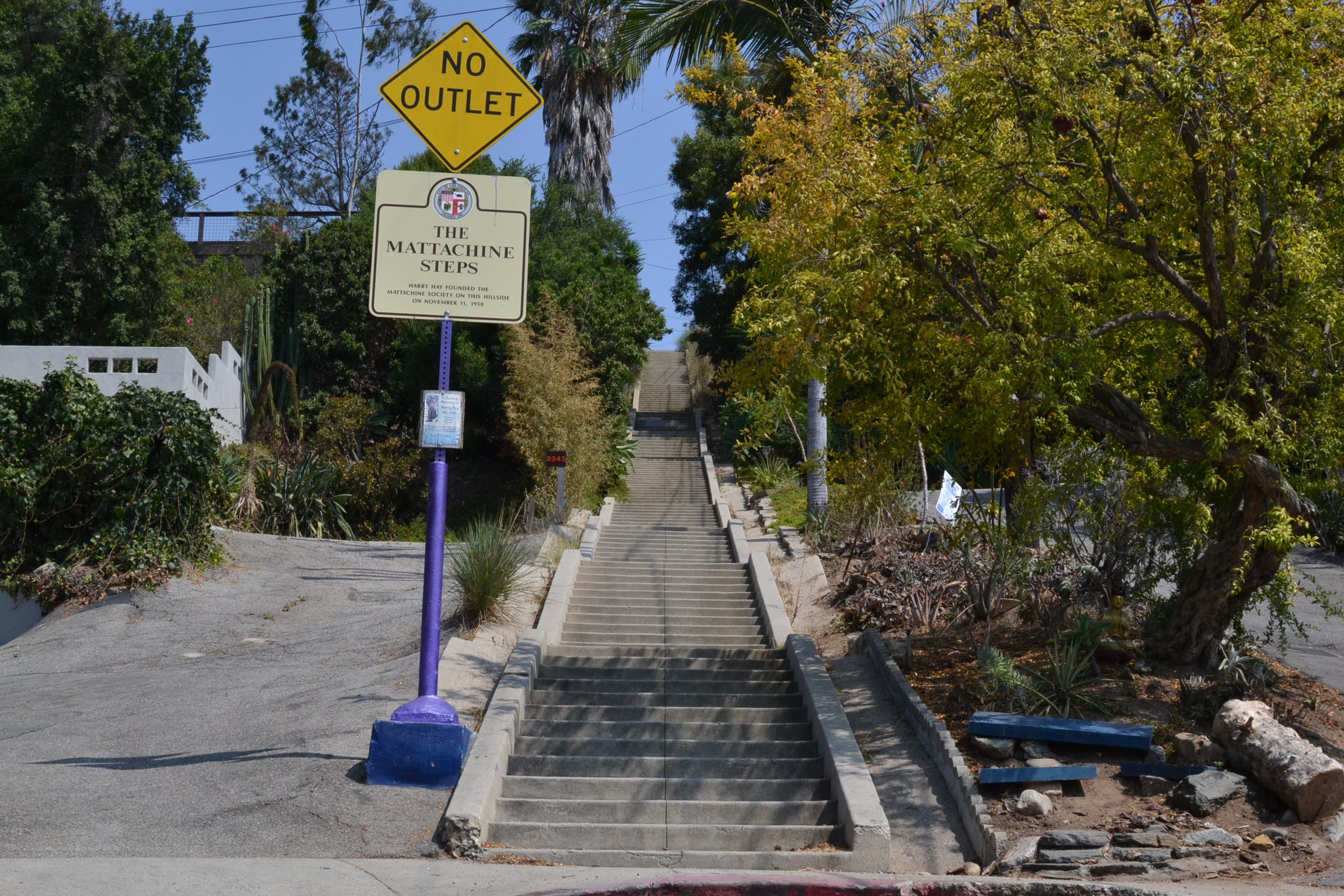 The Mattachine Steps in Silver Lake