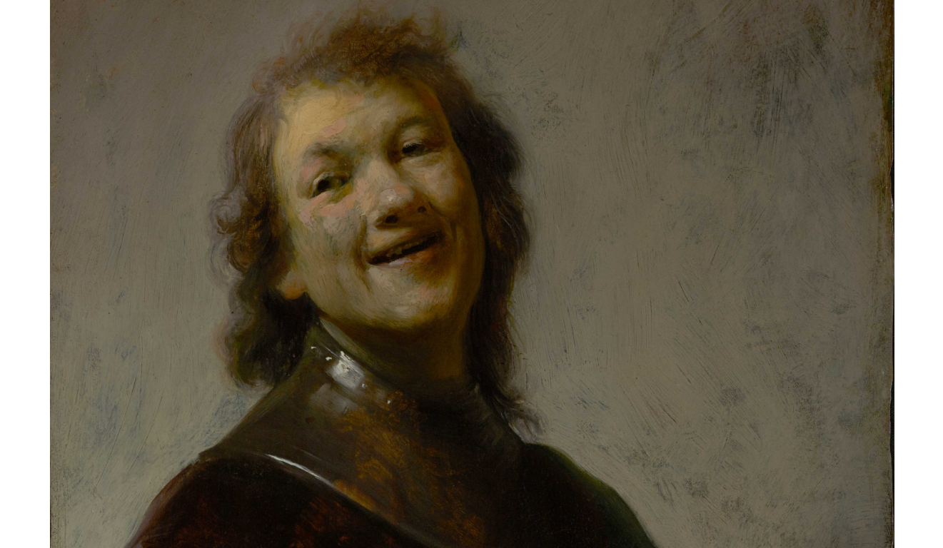 "Rembrandt Laughing" at the Getty Center