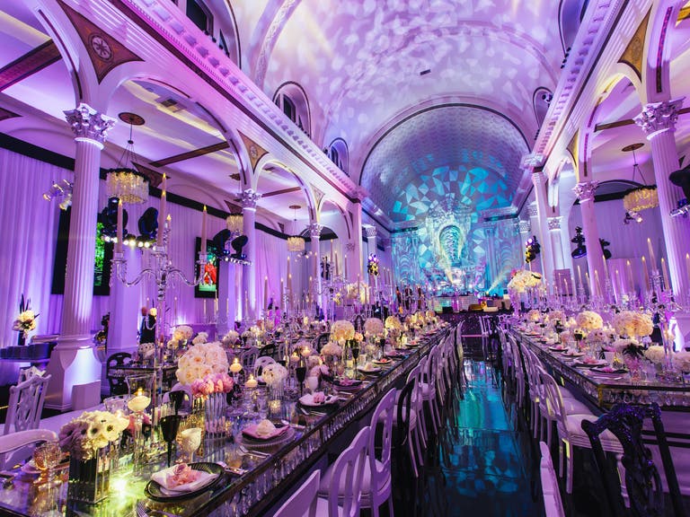 Wedding reception at Vibiana by Revelry Event Design