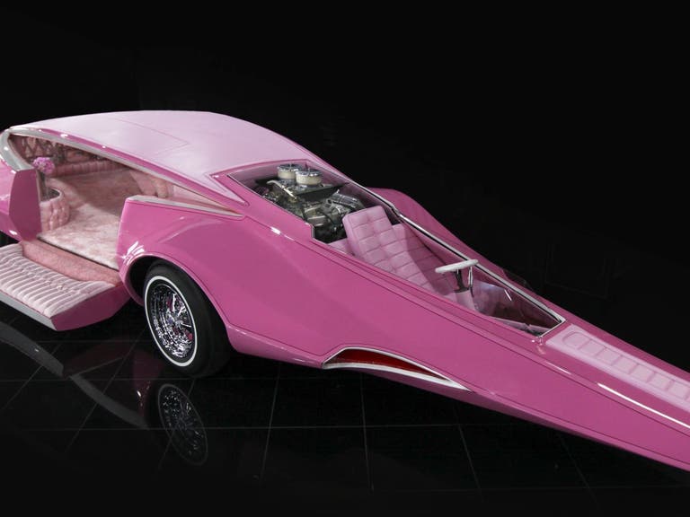 Pink Panthermobile at Galpin Auto Sports