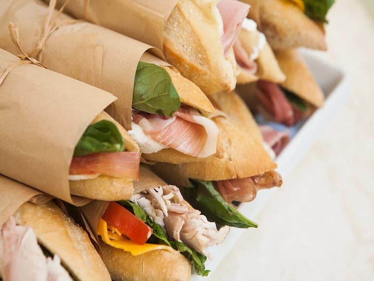 Ficelle sandwiches at Sweet Butter Kitchen