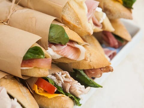 Ficelle sandwiches at Sweet Butter Kitchen