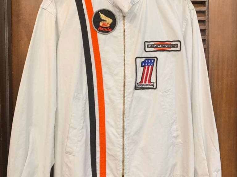 1960s men's "Champion" label motorcycle jacket