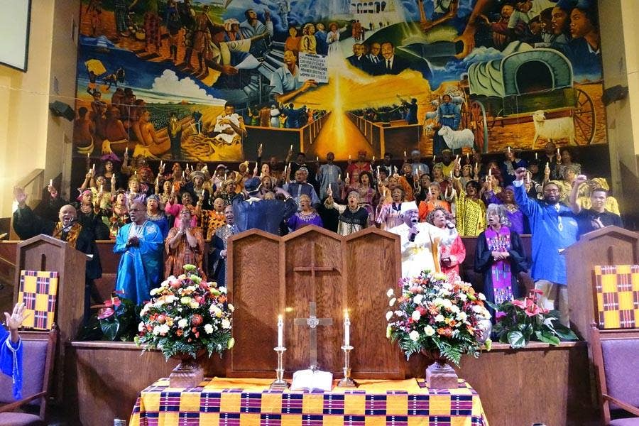 First AME Church choir