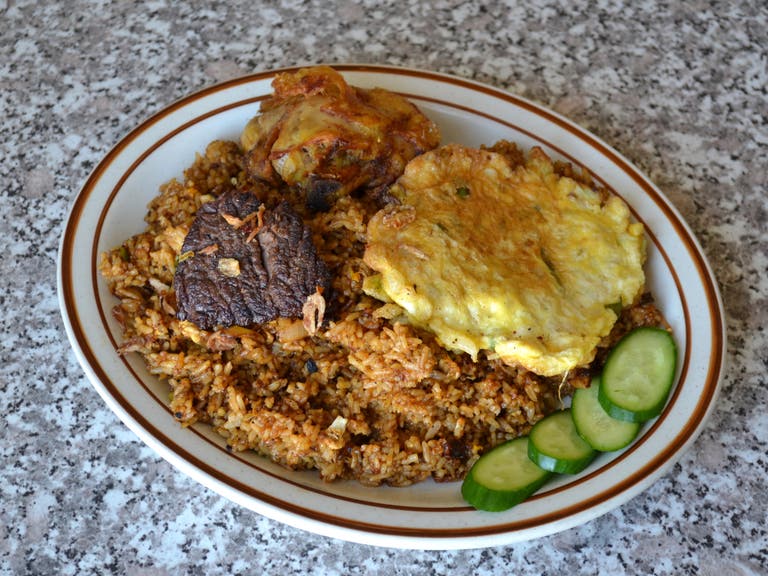 Surabaya Fried Rice at Toko Rame in Bellflower