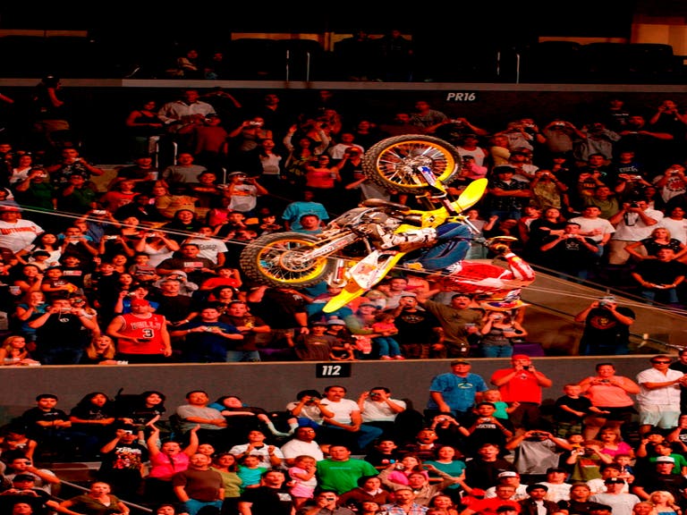 Travis Pastrana lands a Double Backflip at X Games 12 in 2006